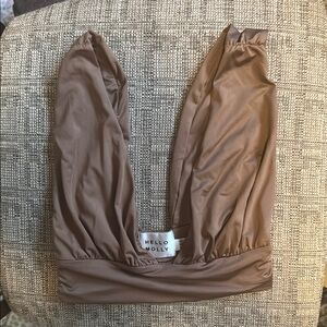 Hello Molly Brown Top